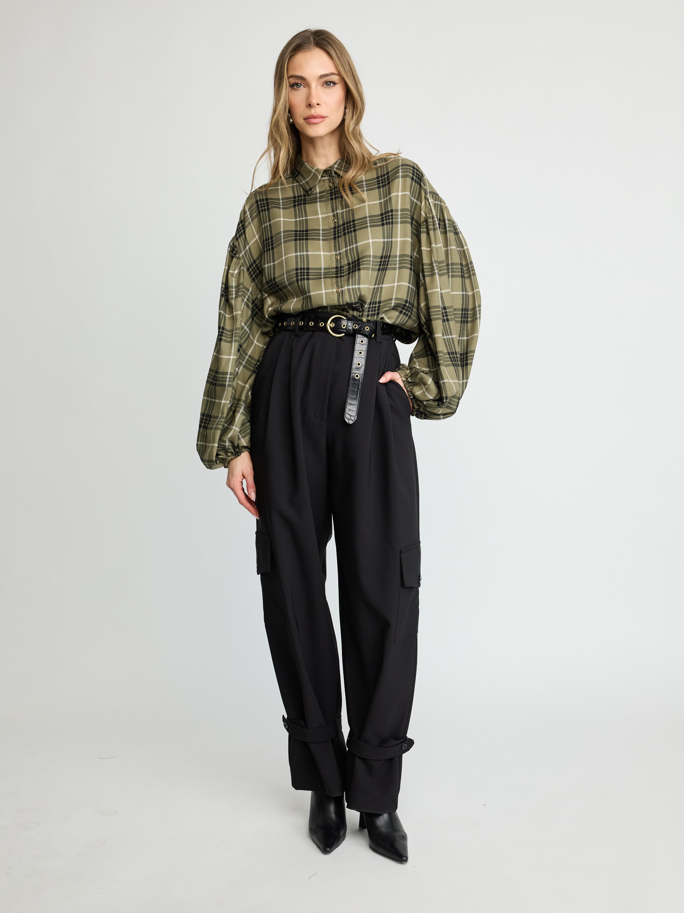 Tailored Cargo Trousers