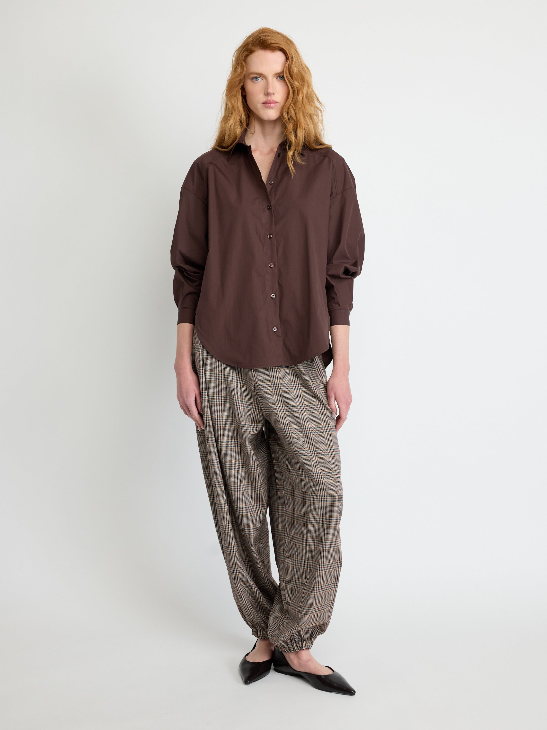 Cotton Button-Up Shirt