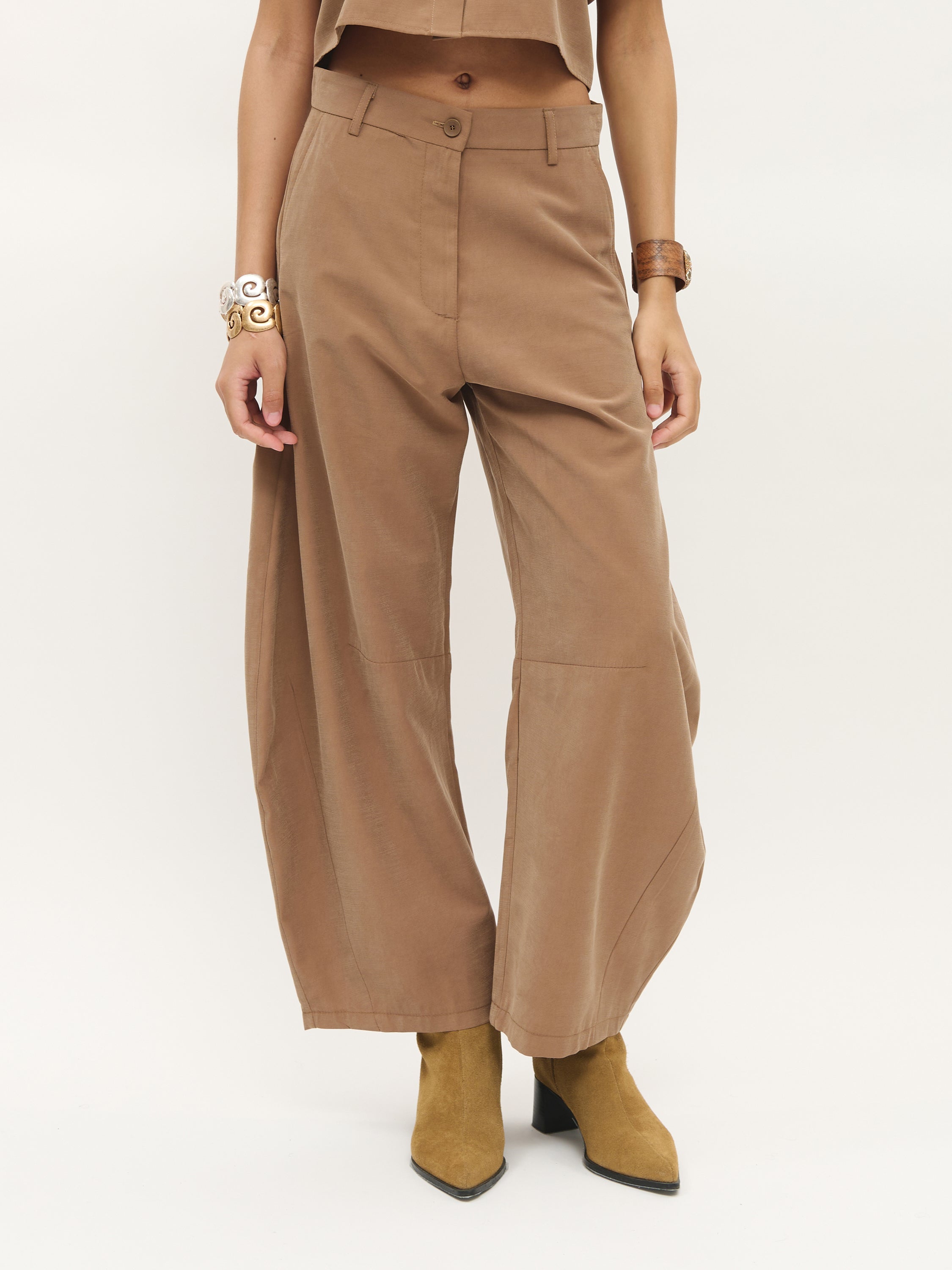 Relaxed Fit Balloon Pant