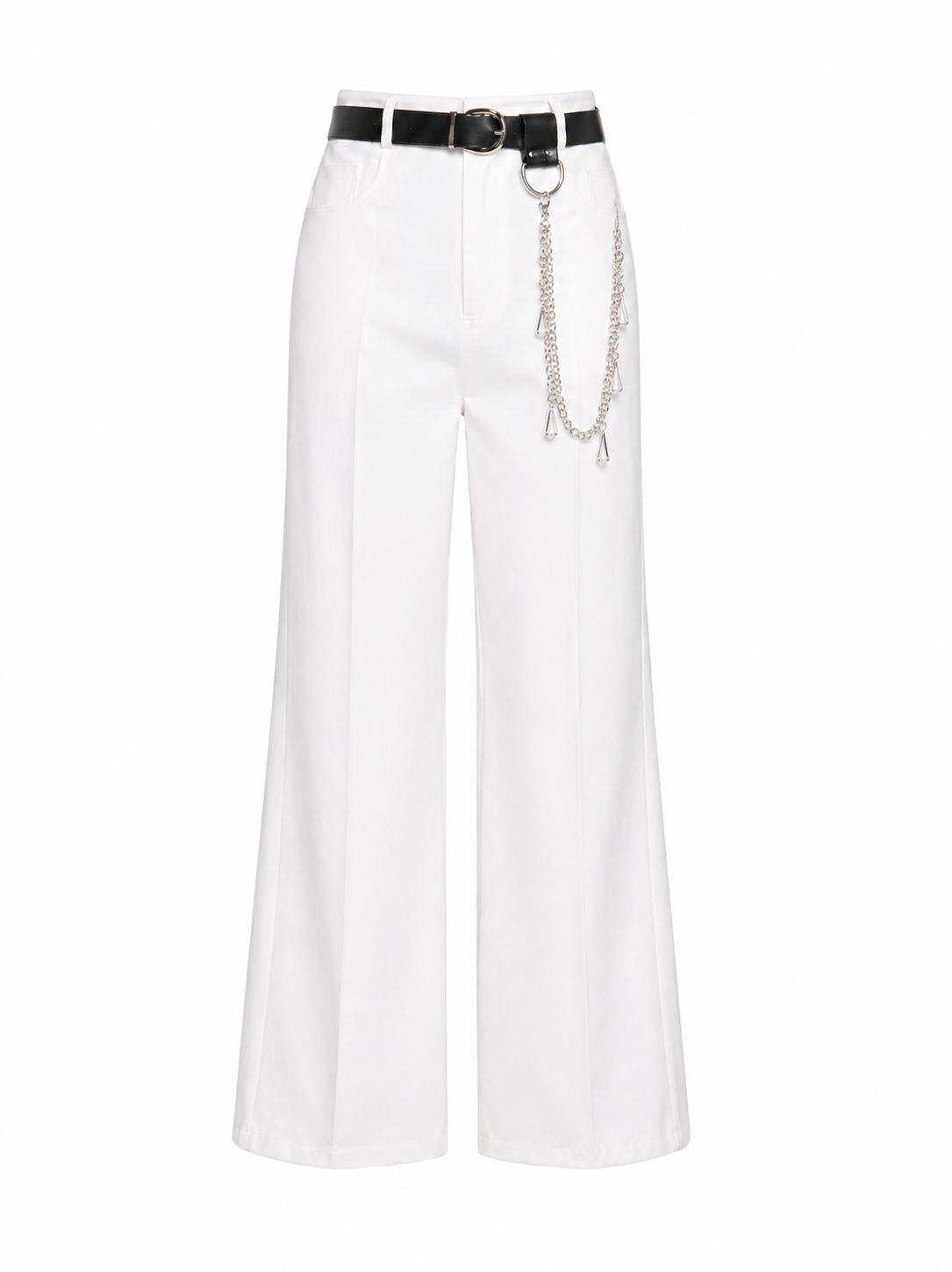 Pantalon à poches arrière asymétriques