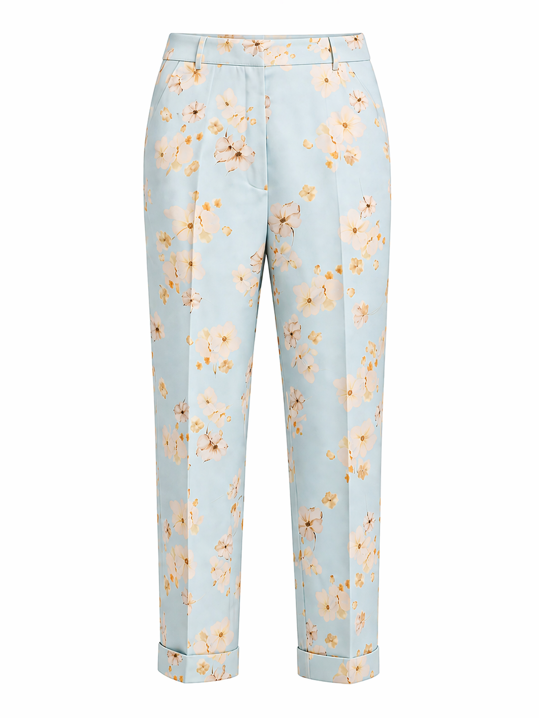 Botanical tailored Pants Turn Up