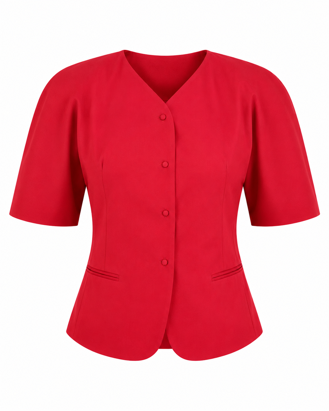 Tailored Short-Sleeve Jacket