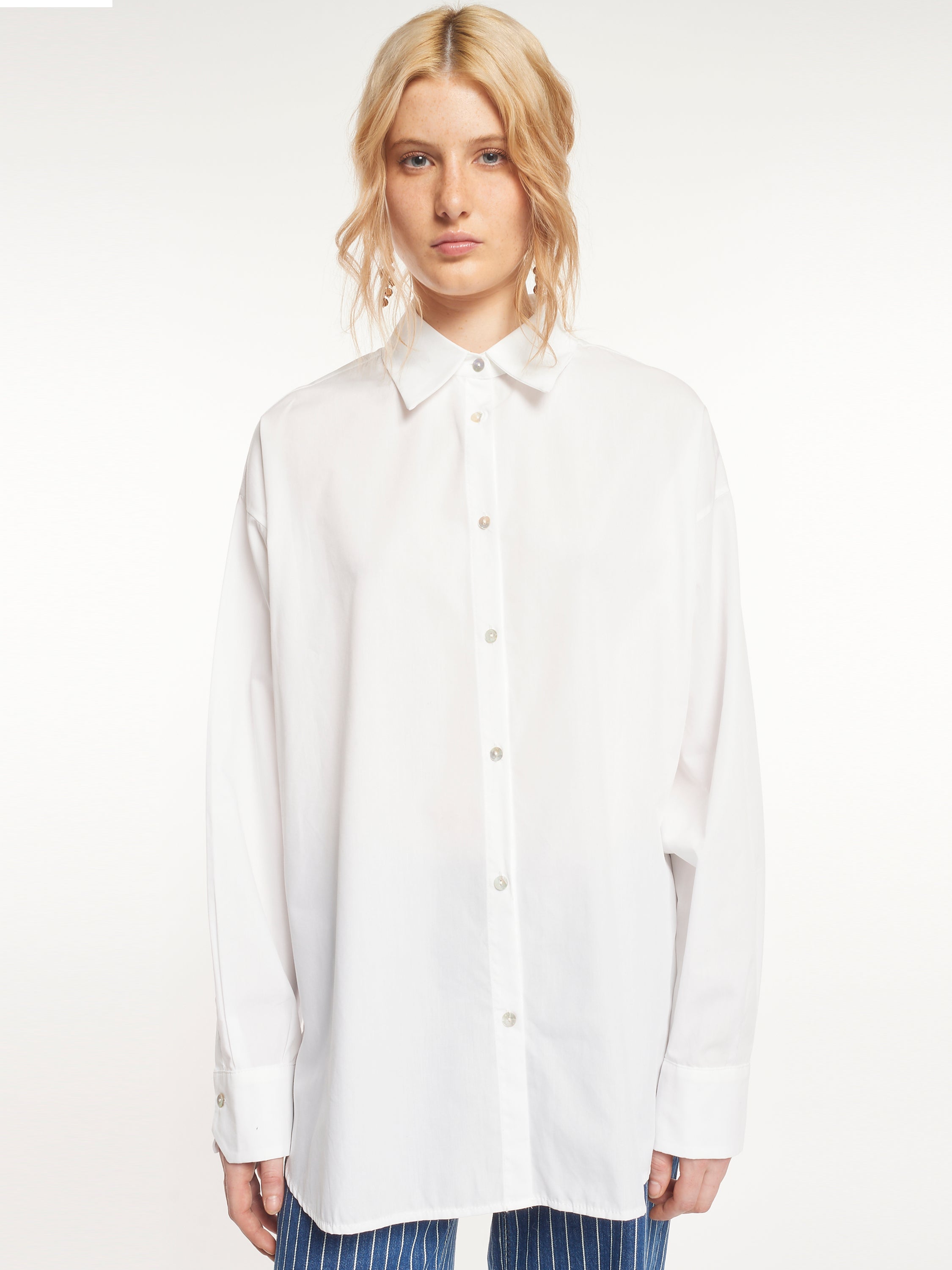 Oversized Cotton Shirt