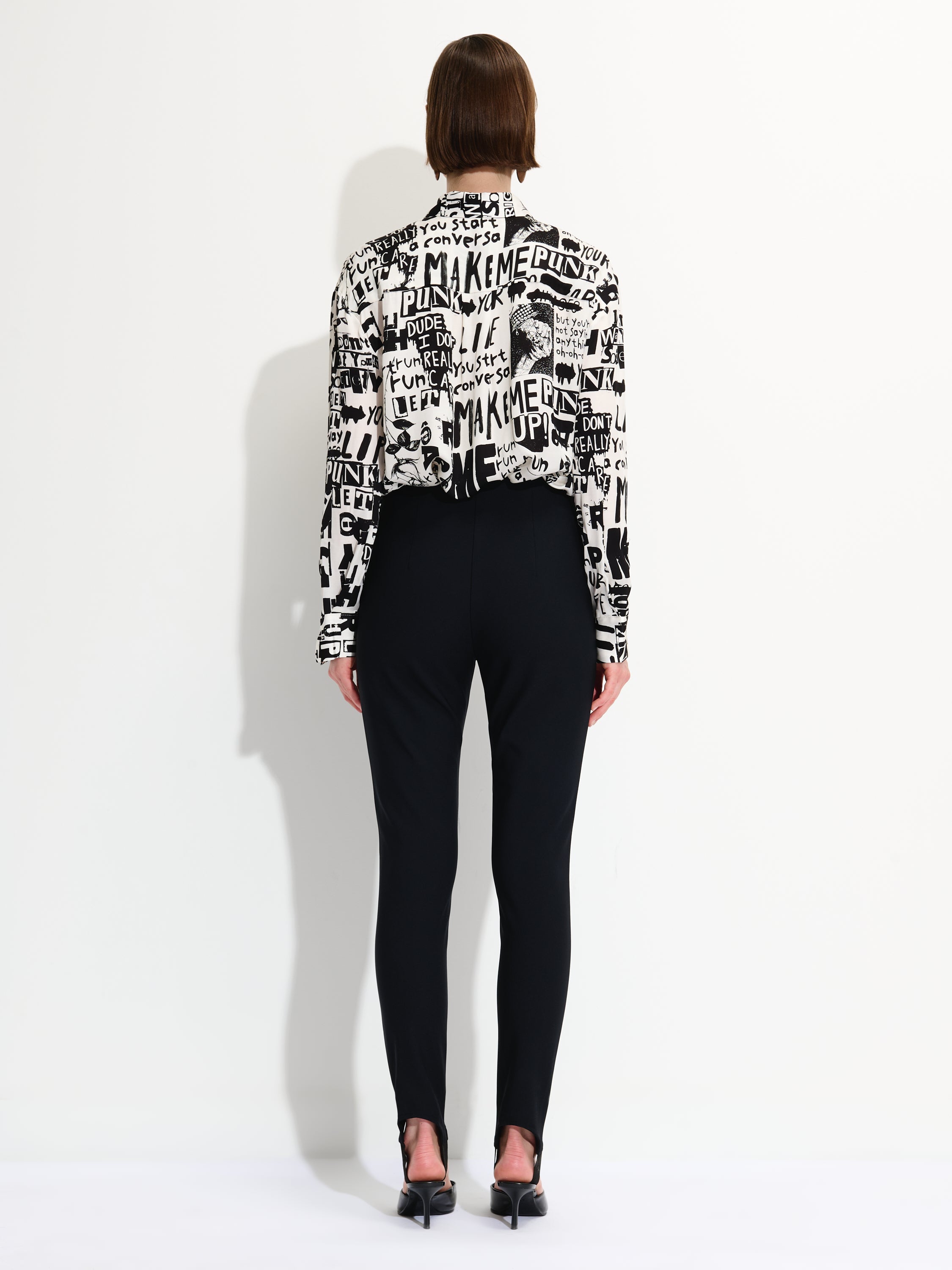 Stirrup Mid-rise Leggings - Maska