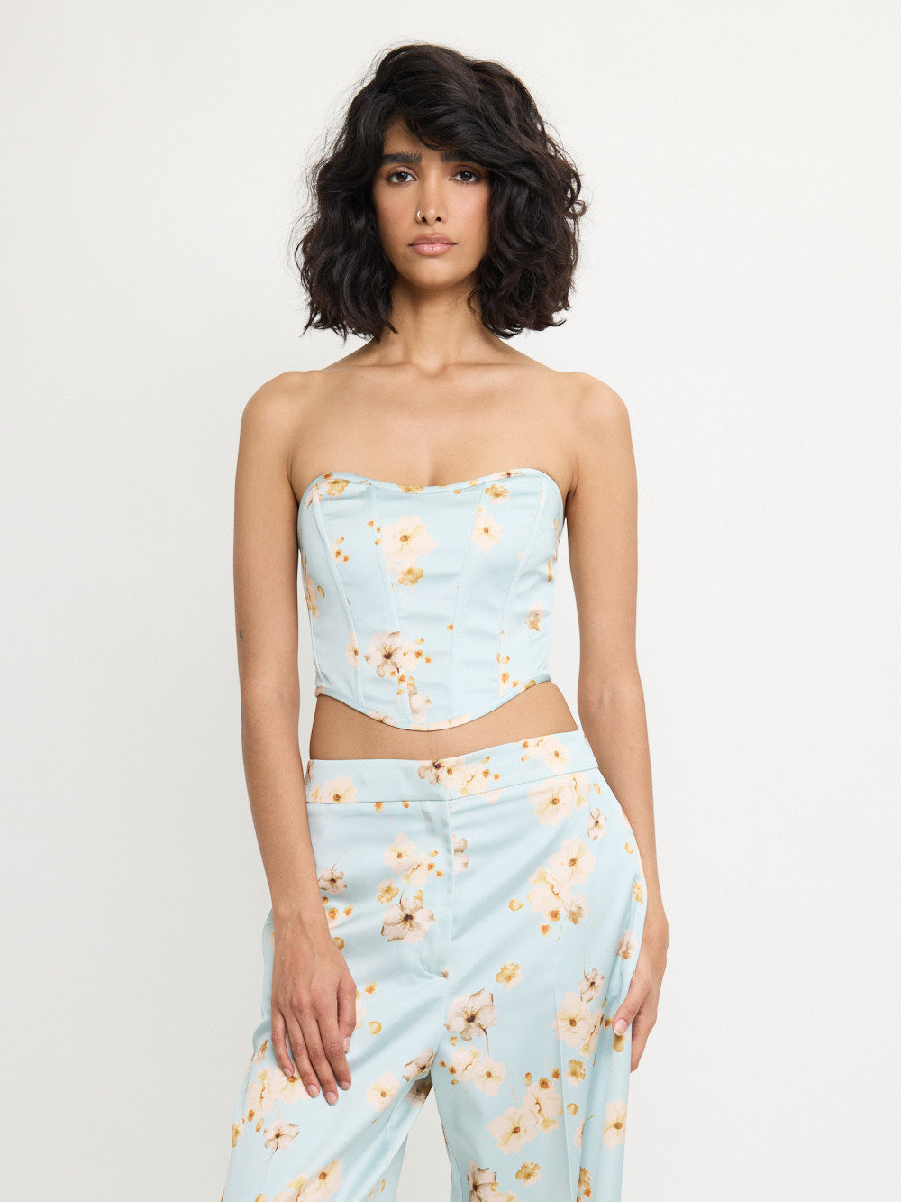 Botanical Corset Top