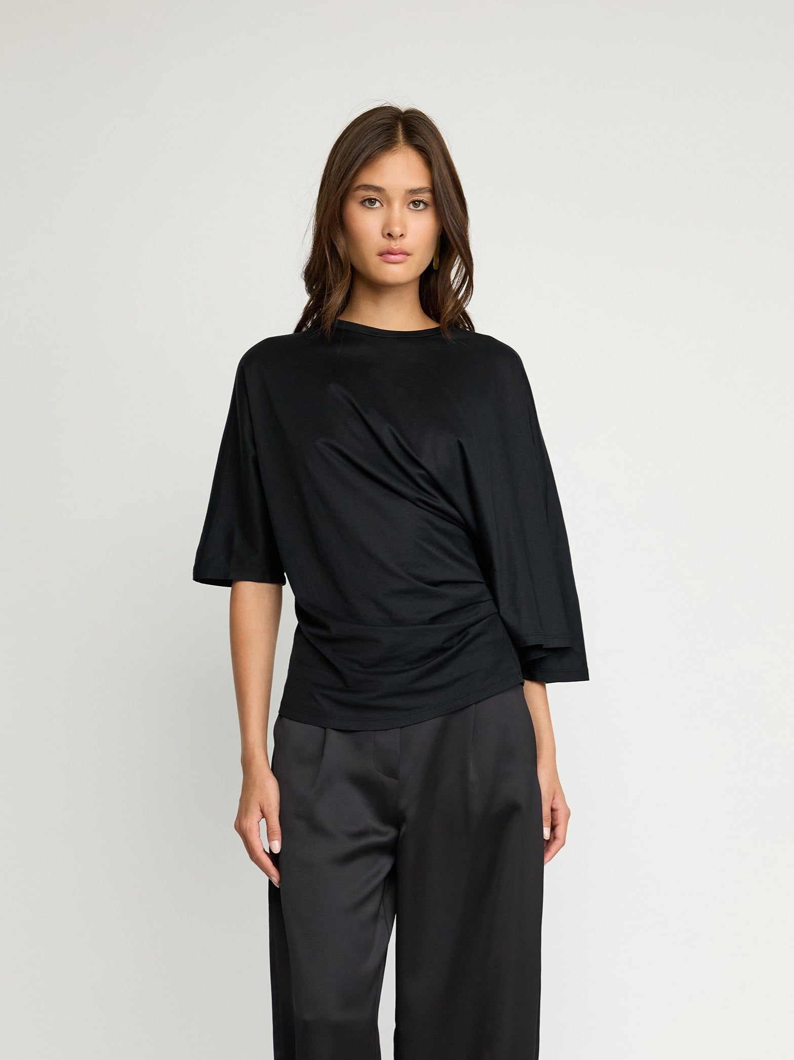 Asymmetric Draped Top