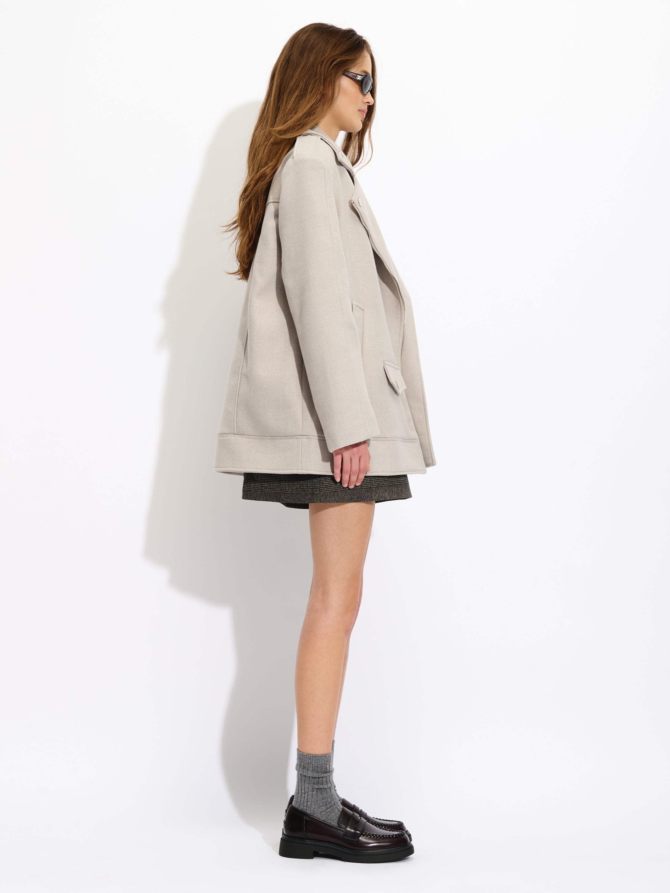 Jacket Asymmetric Zip