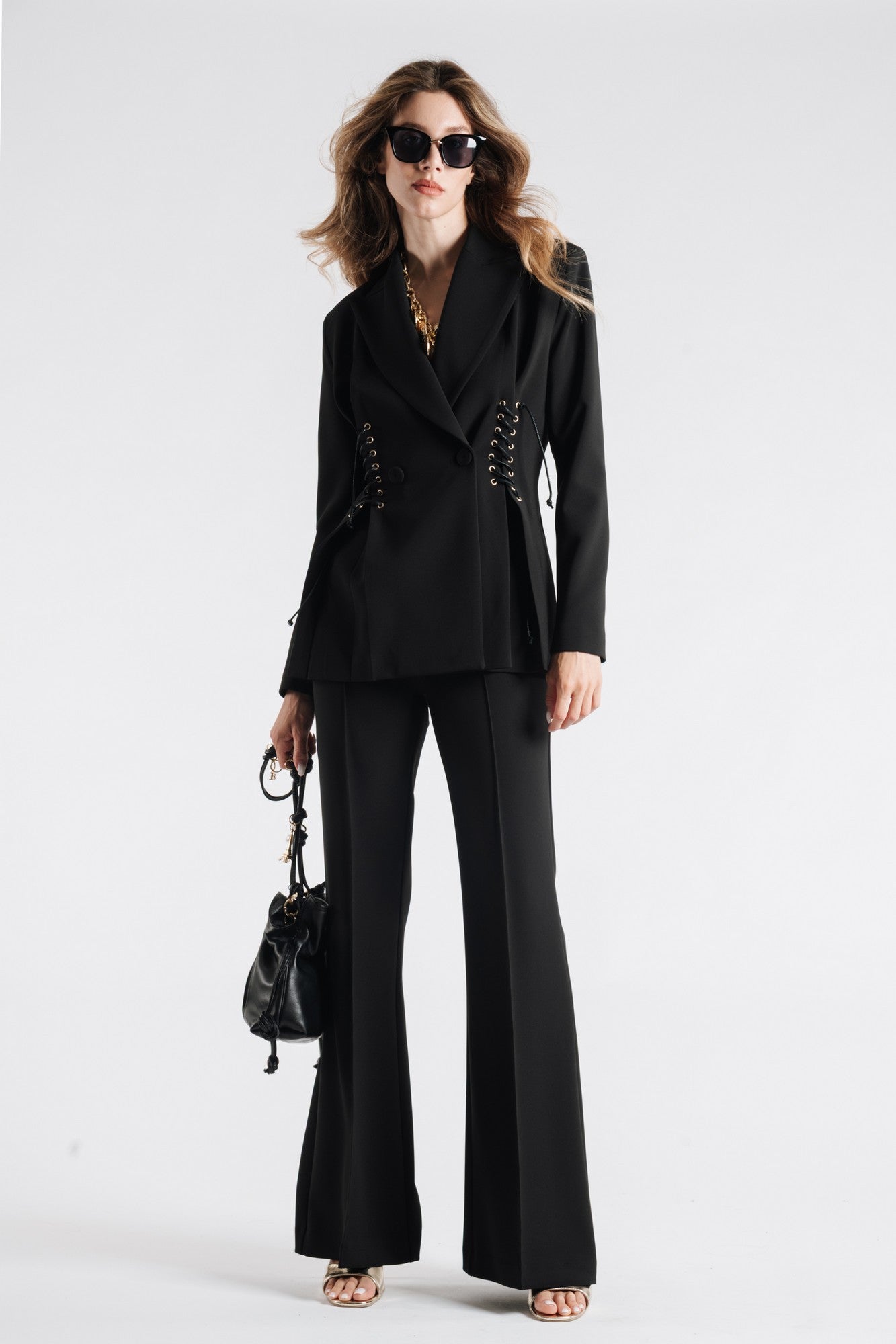 Blazer With Laces