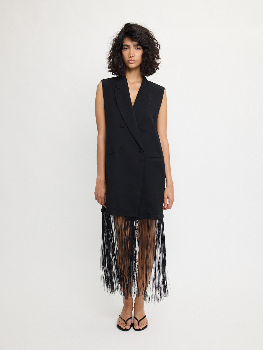 Robe à franges sur mesure