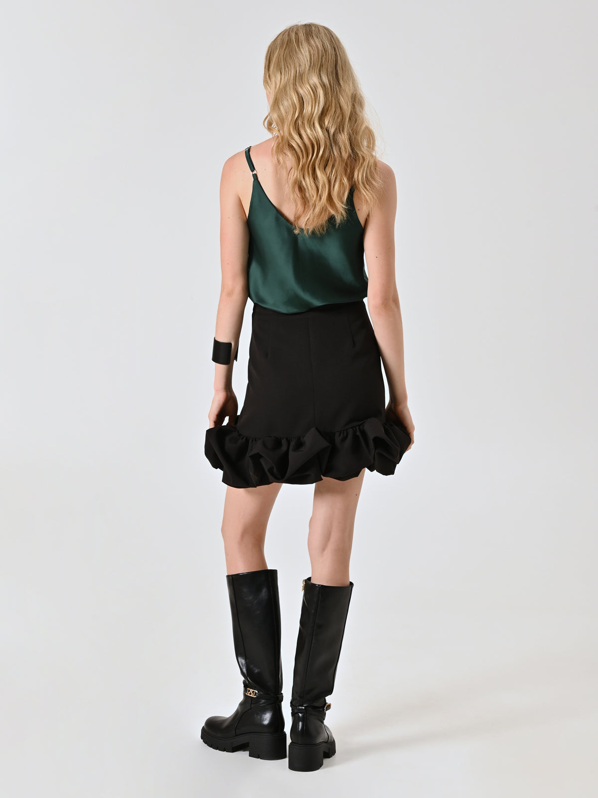 Black Balloon Skirt - Maska