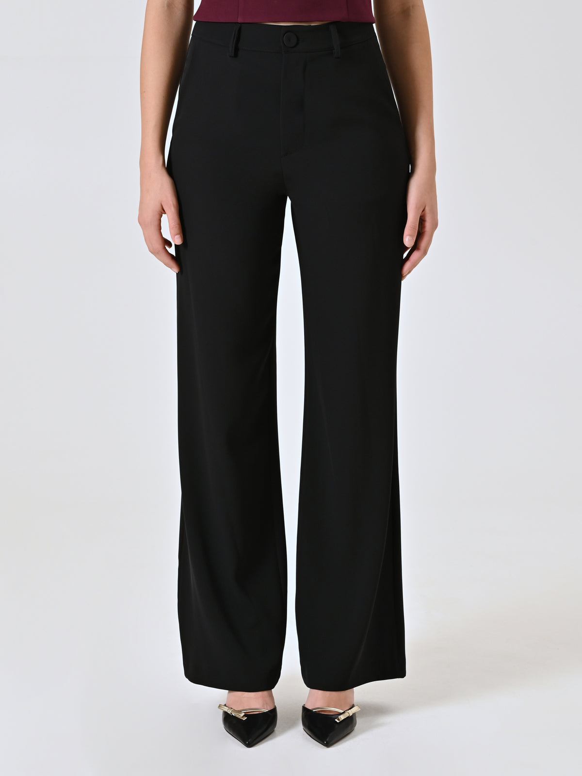 Black Trousers in Cady - Maska
