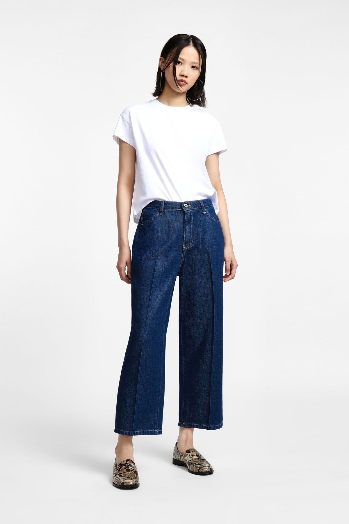 Cropped Jeans