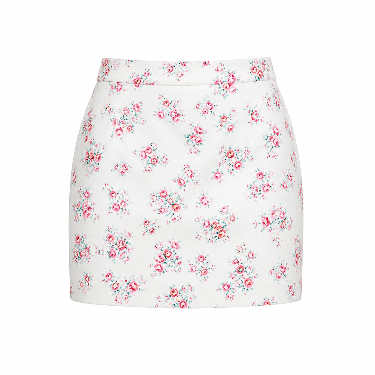 Floral Mini Skirt
