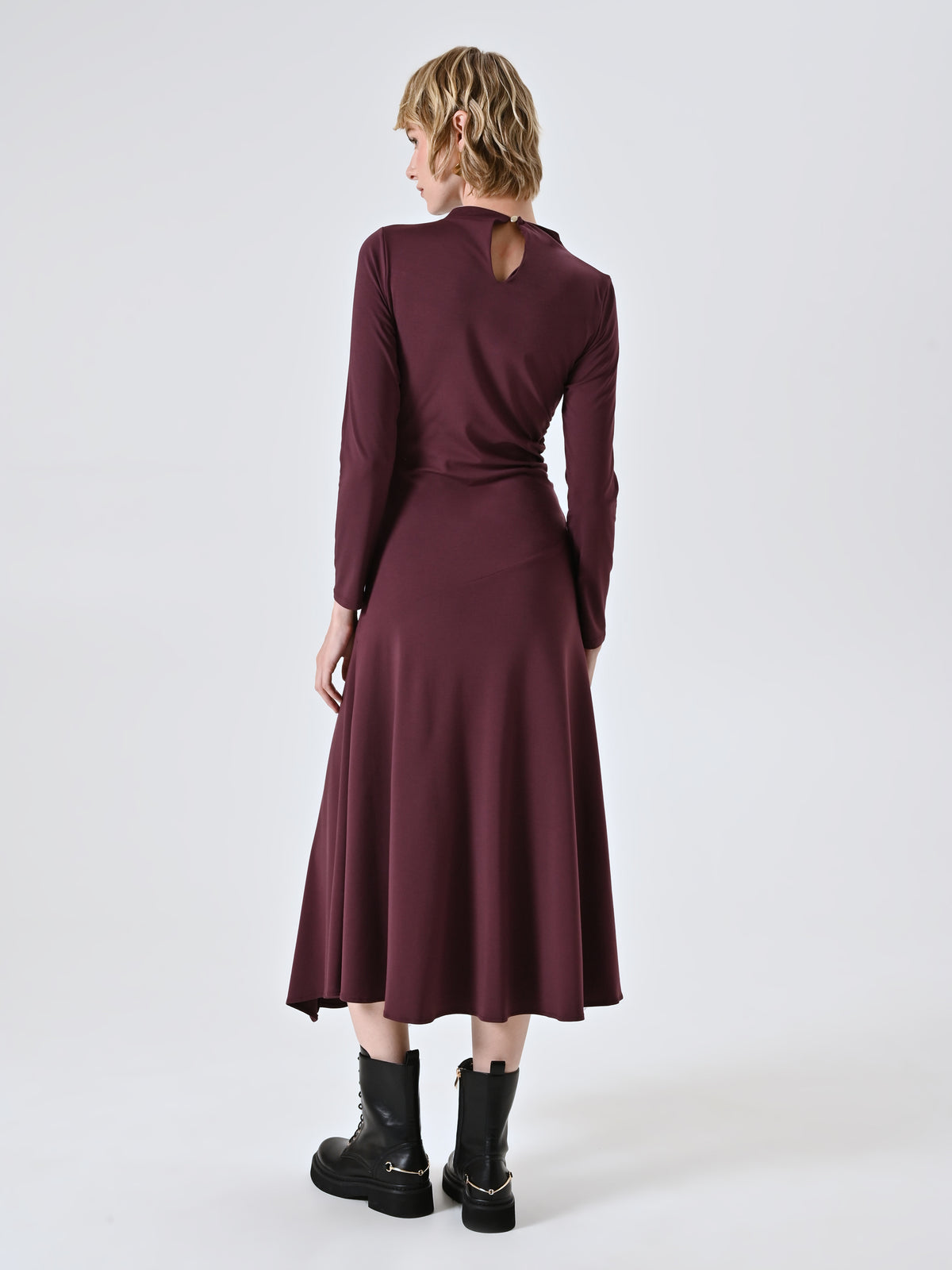 Light Milano-Stitch Dress - Maska