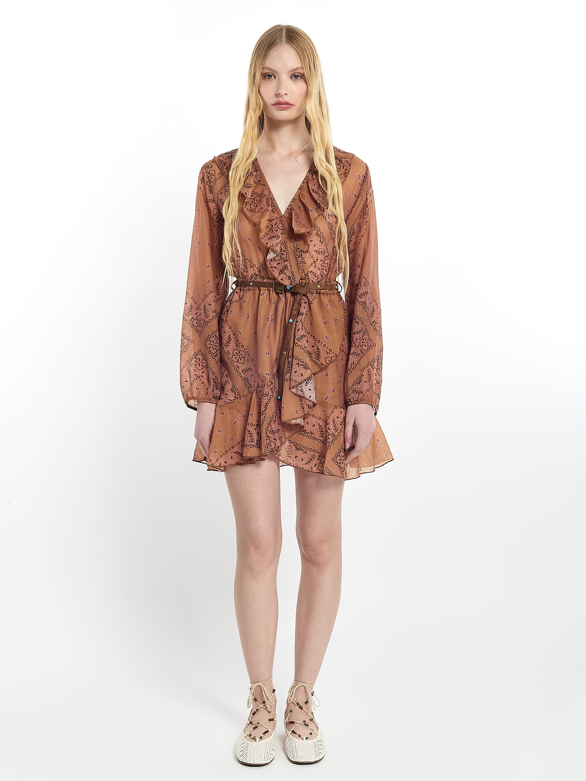 Printed Dress Belt