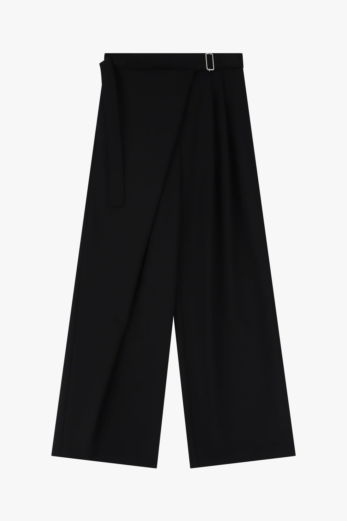 Palazzo Pants With Wrap Closure - Maska