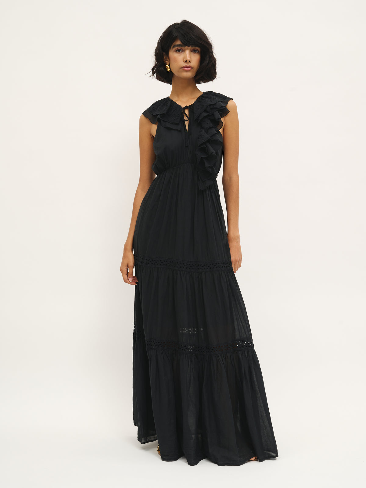Ruffle Maxi Dress