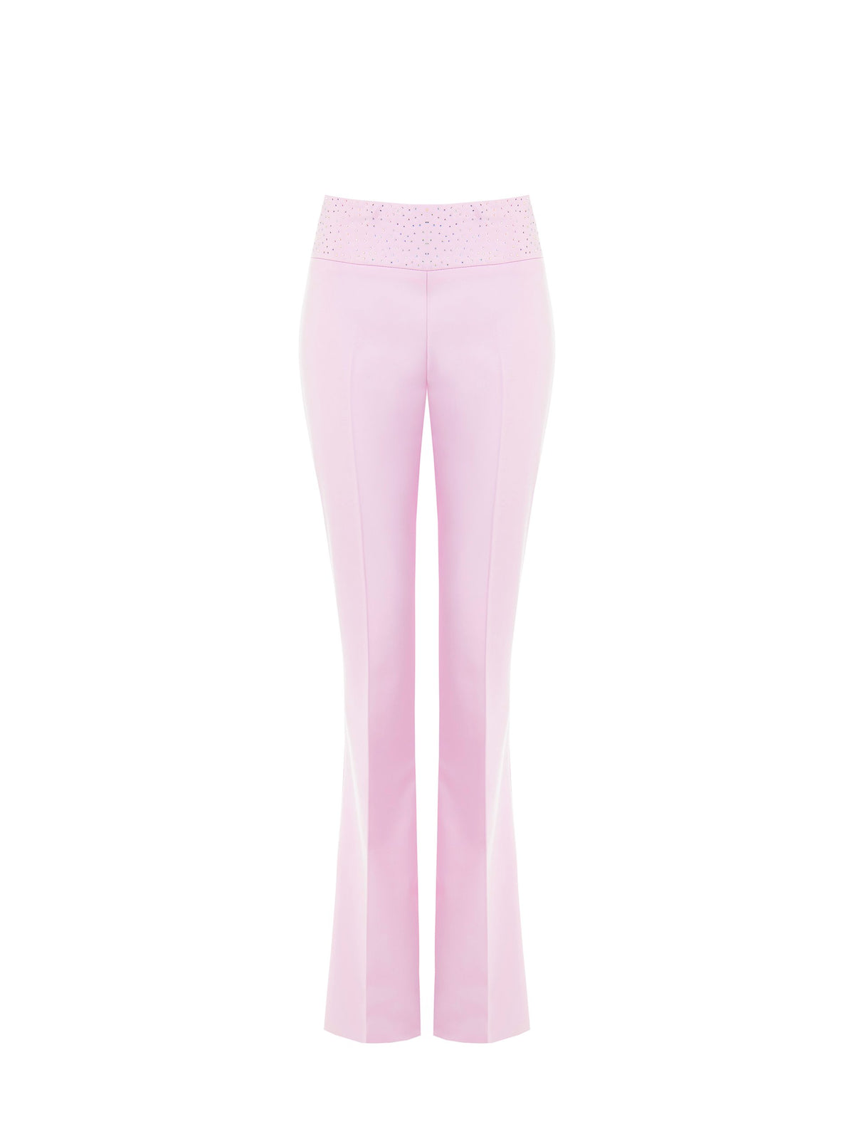 Straight Trousers with Rhinestones - Maska