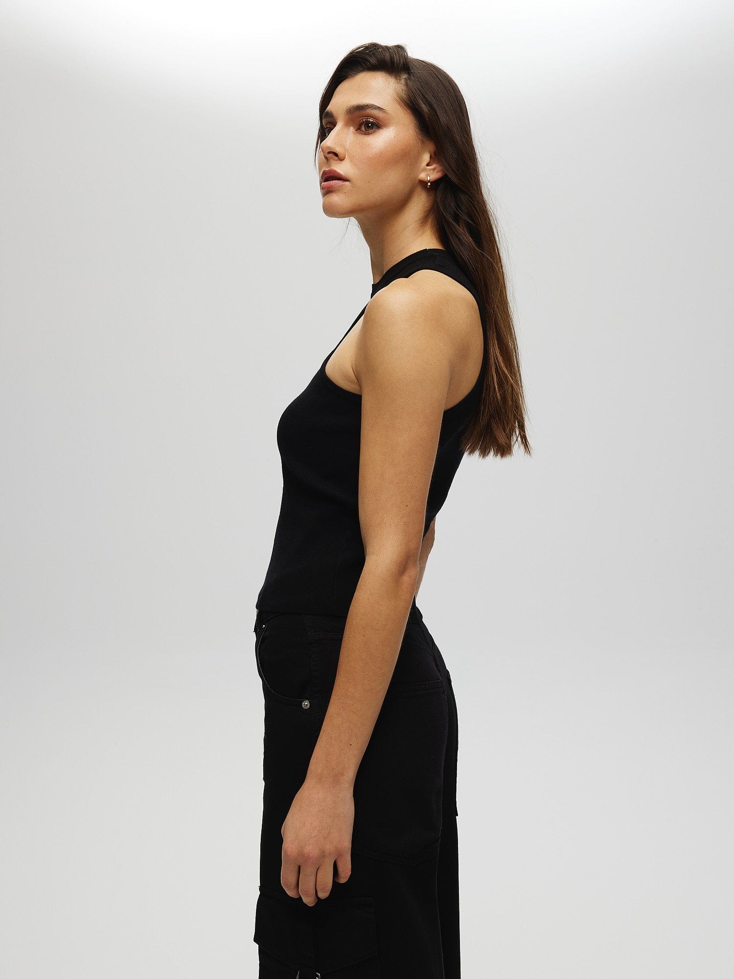 High Neck Tank Top Maska