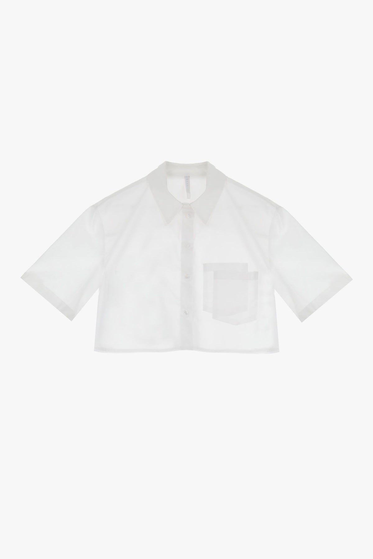 Cropped Cotton Shirt