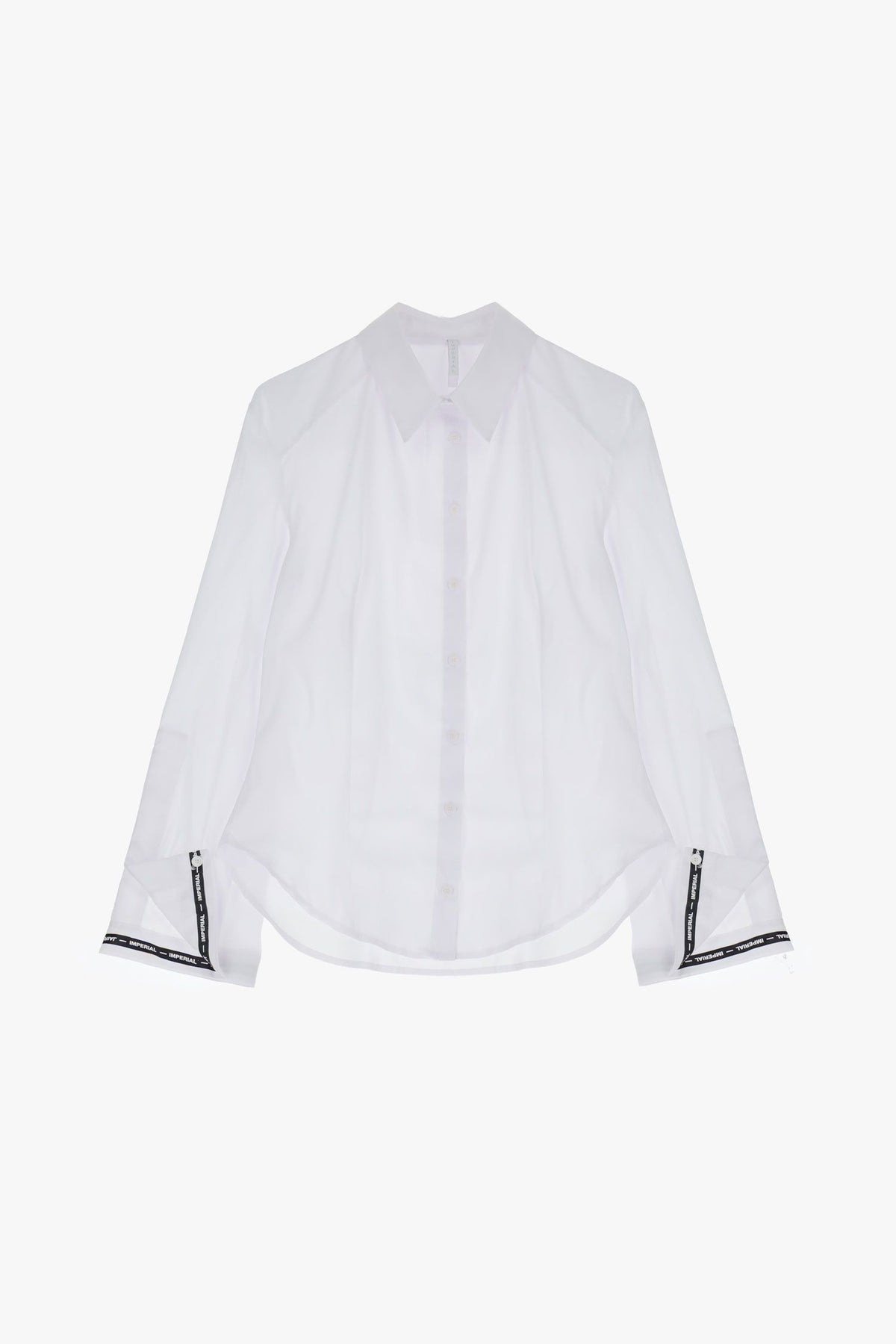 Chemise classique avec poignets à logo