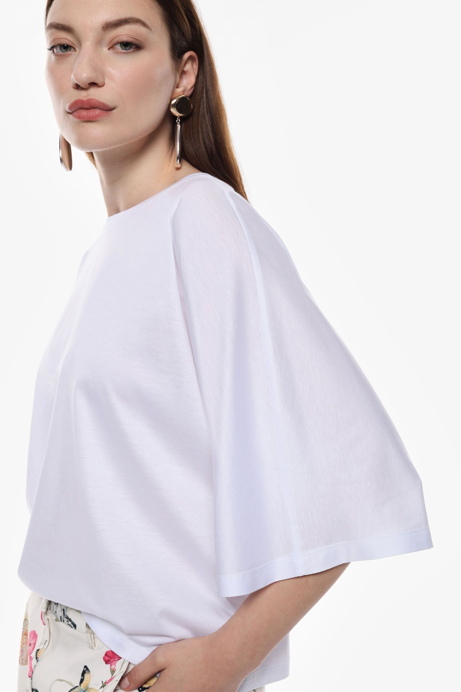 T-shirt à manches 3/4