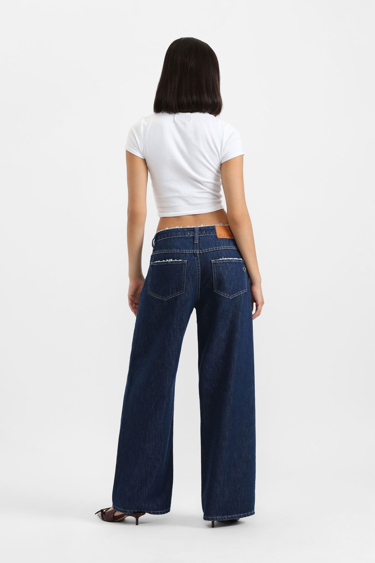 Wide-leg Jeans