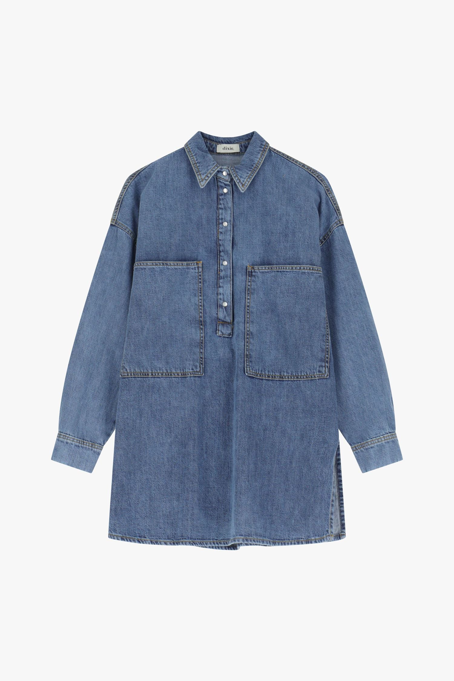 Oversized Denim Shirt