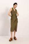 Belted Wrap Dress