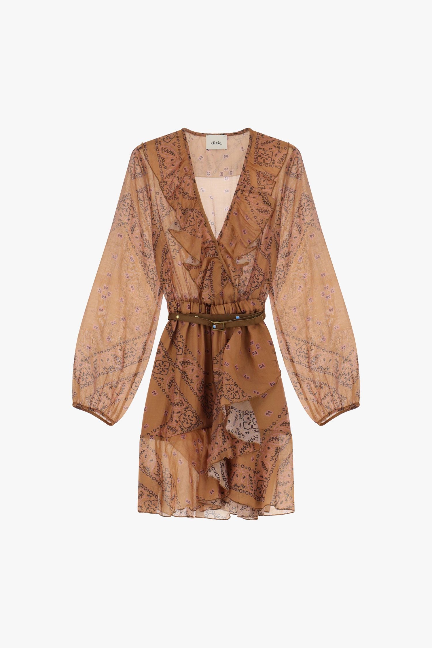 Printed Dress Belt