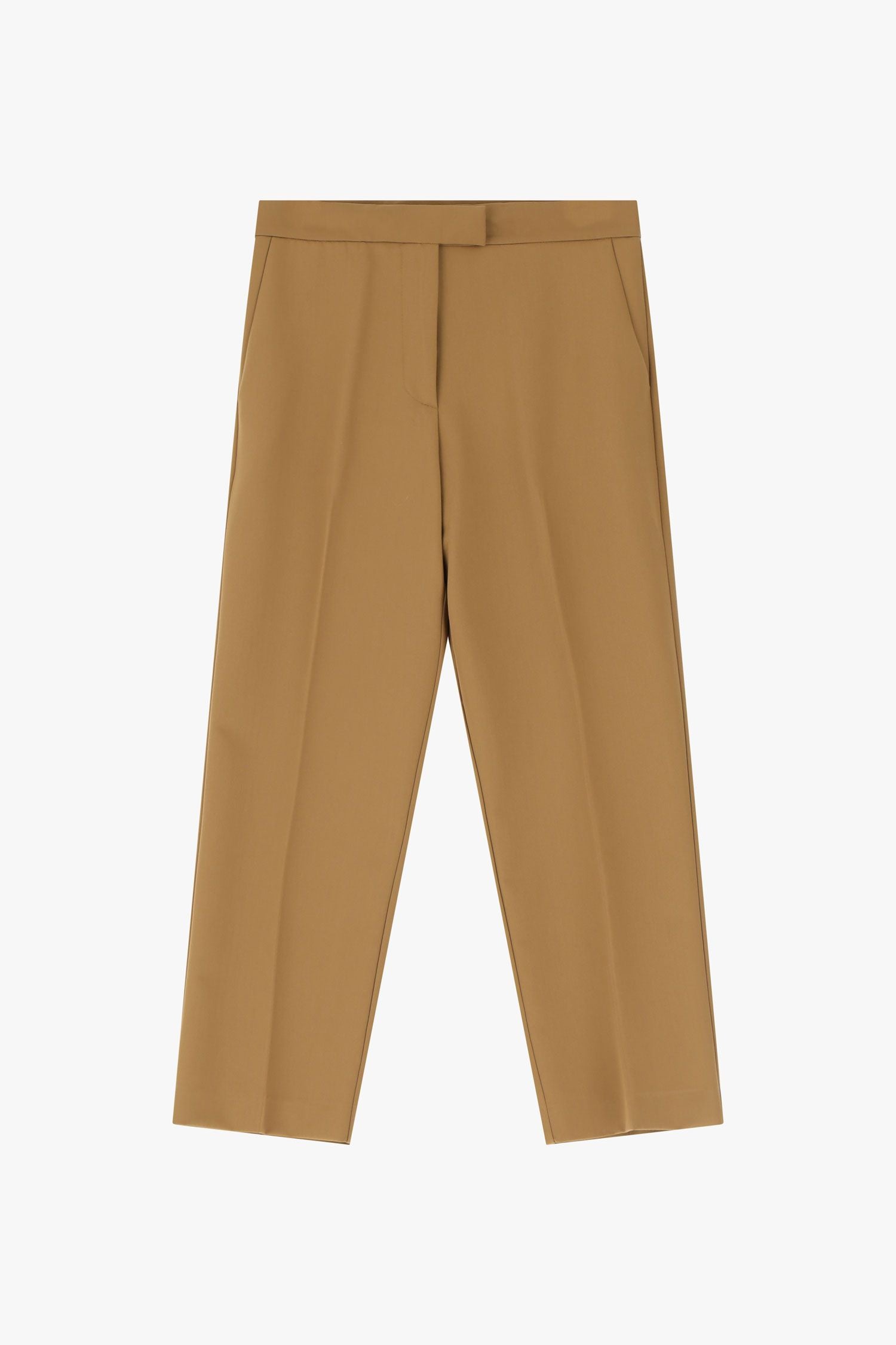 High-Waisted Tailored Trousers