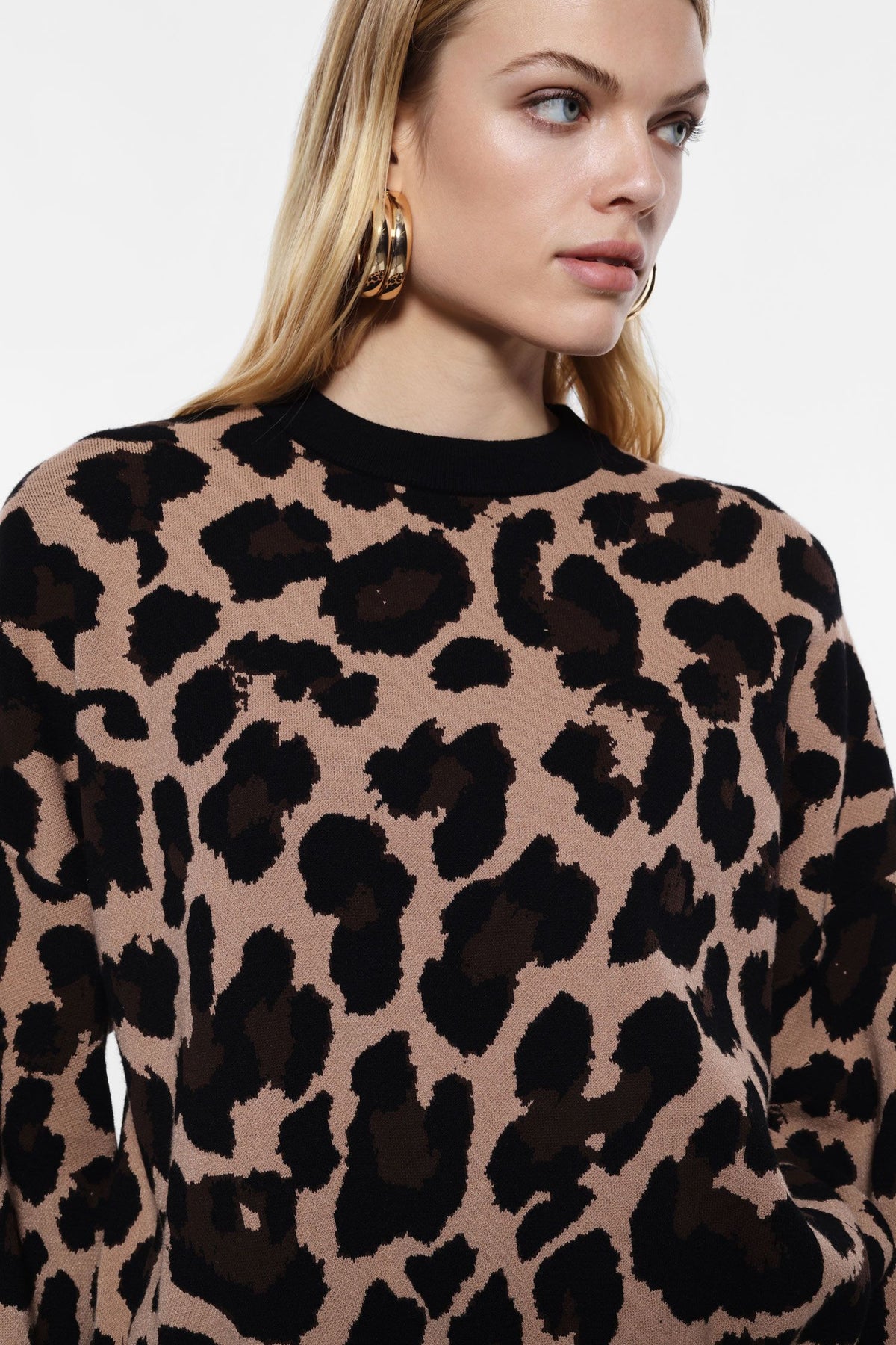 Animal Print Sweater