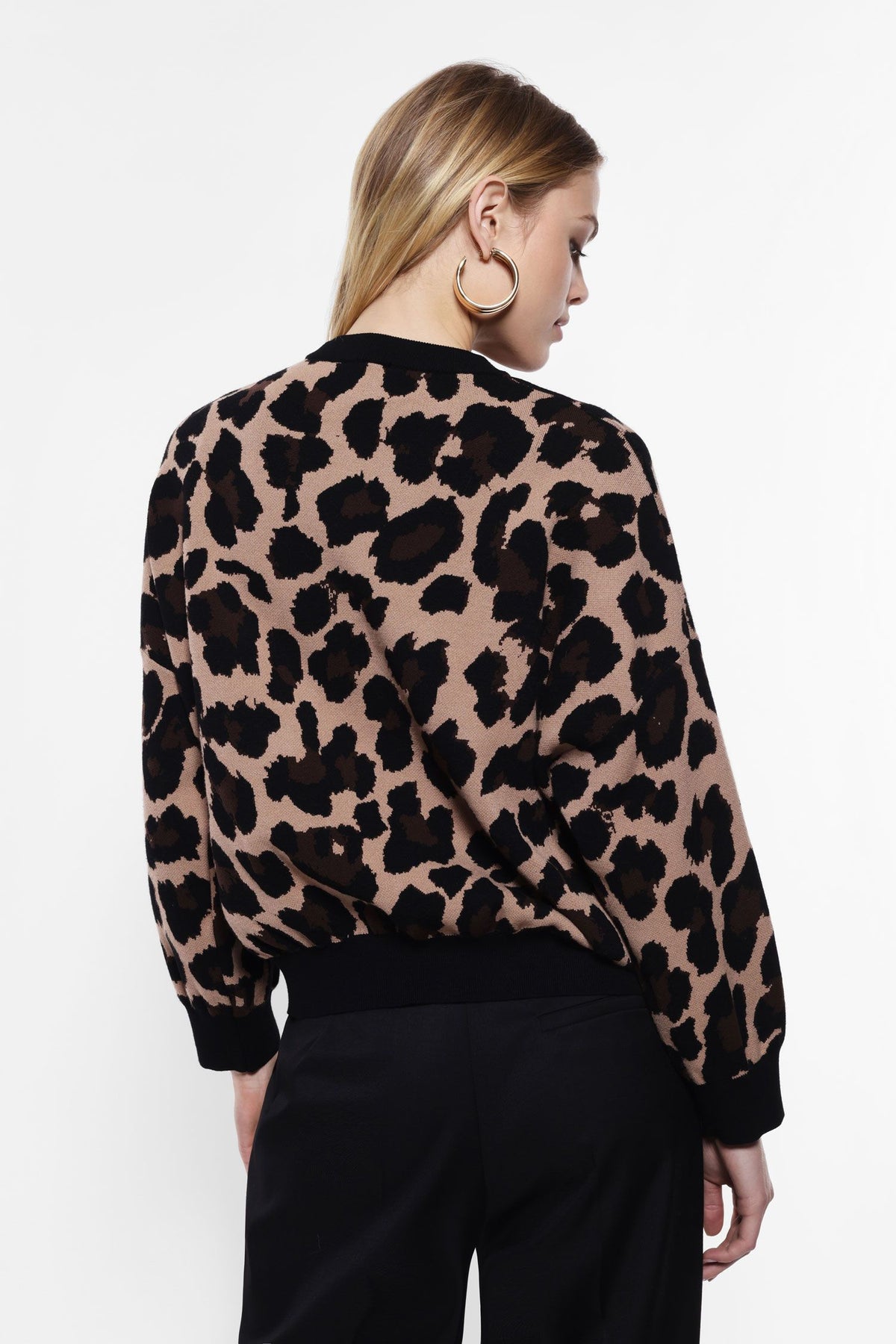 Animal Print Sweater