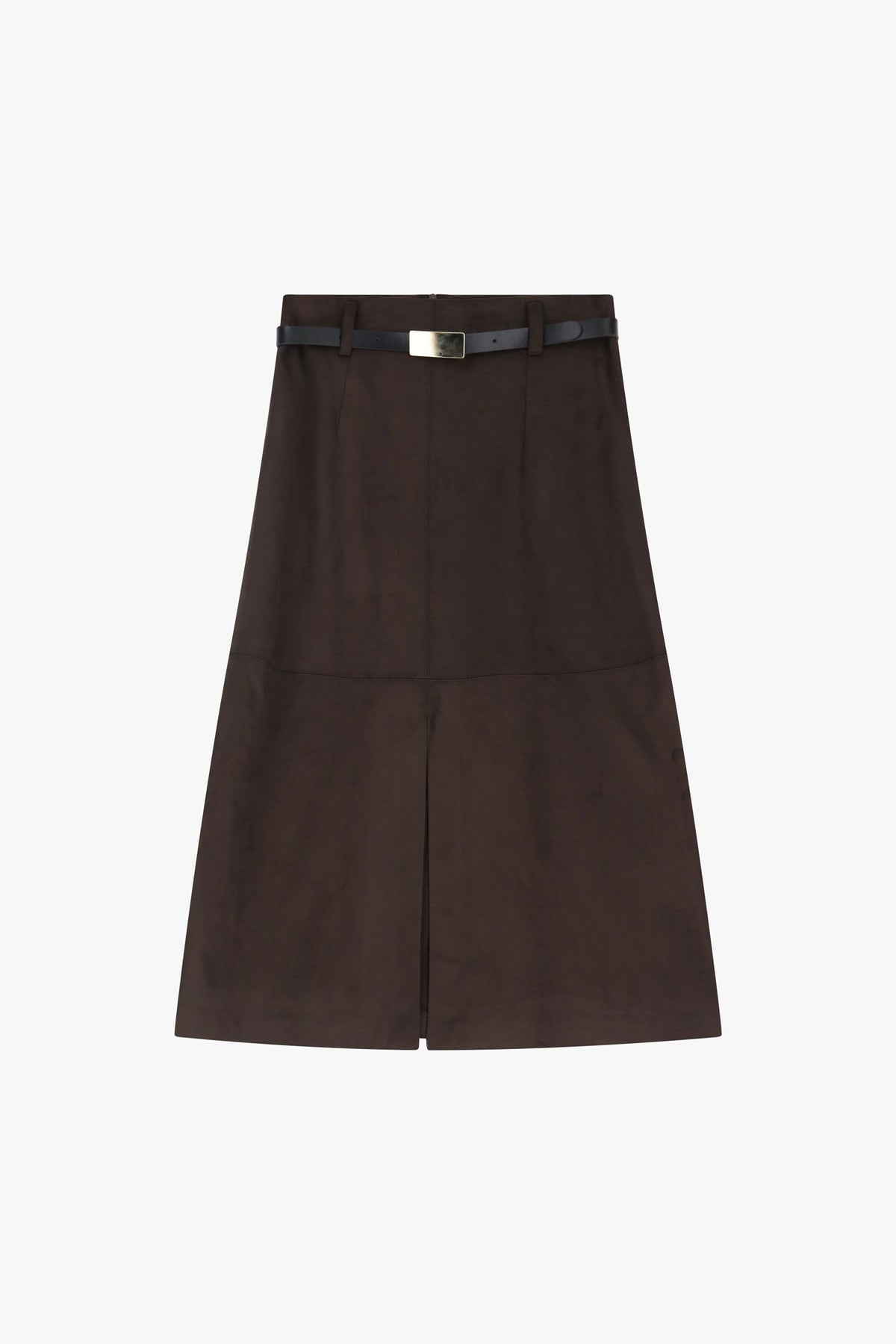 Suede Effect Skirt