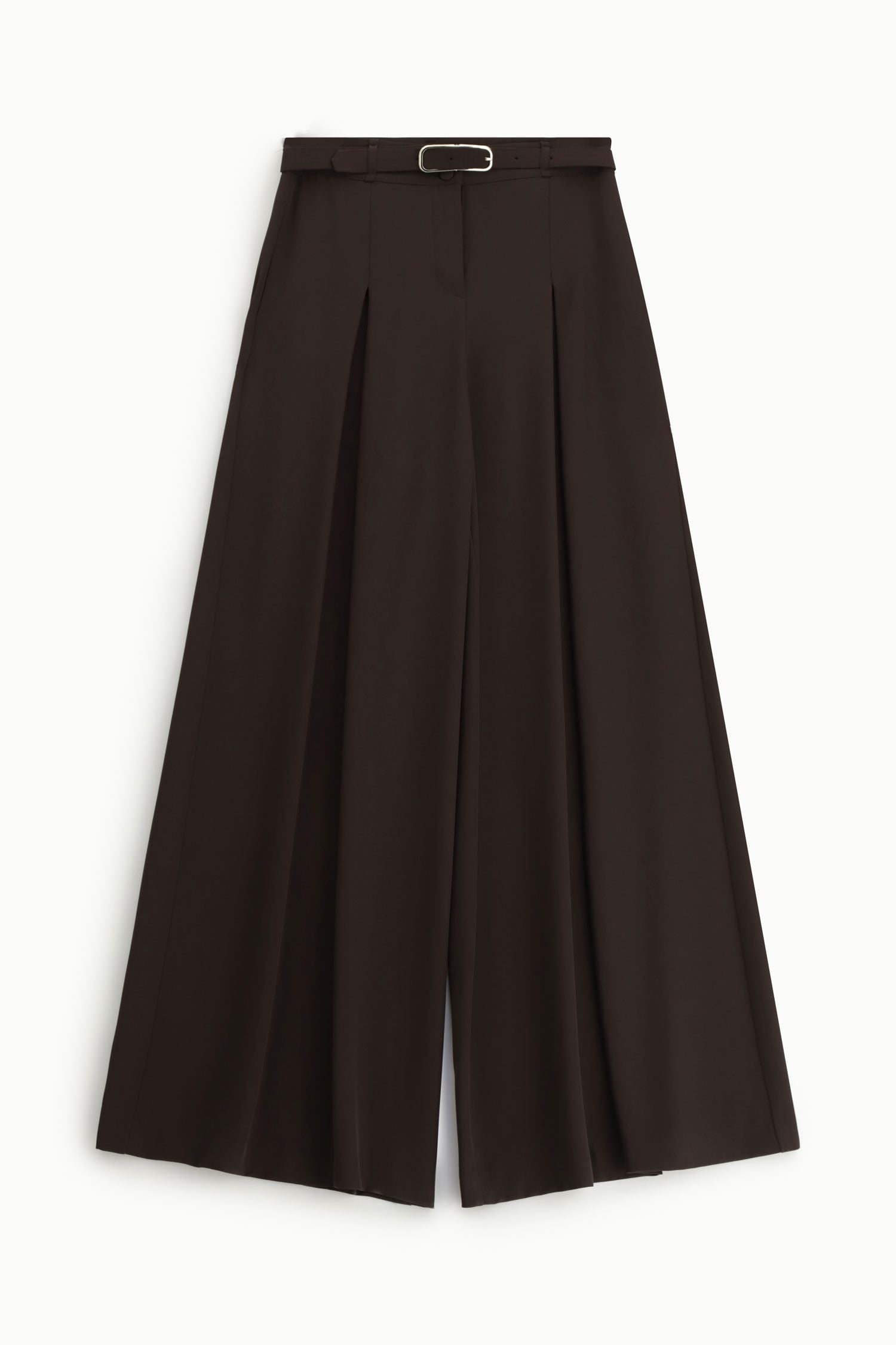 Pantalon tailleur à jambes larges