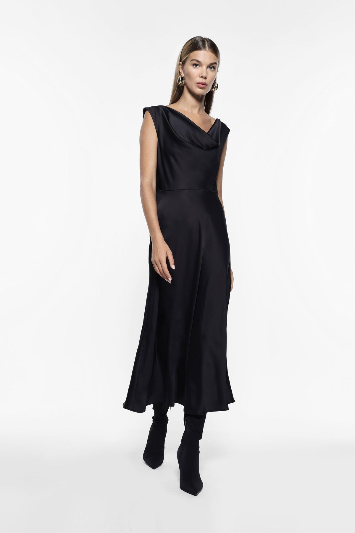 Sleeveless Asymmetrical Dress