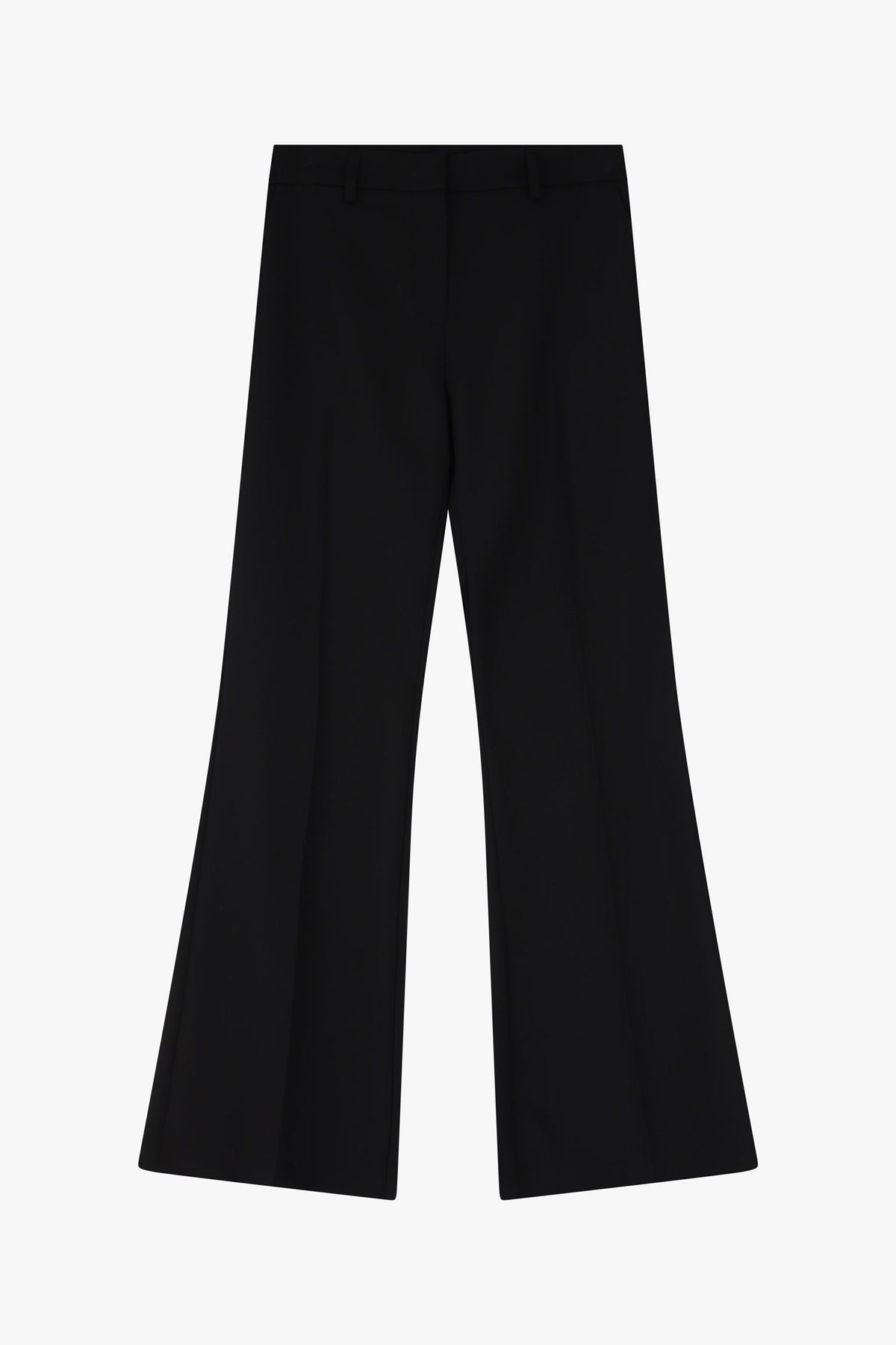 Pantalon évasé taille haute