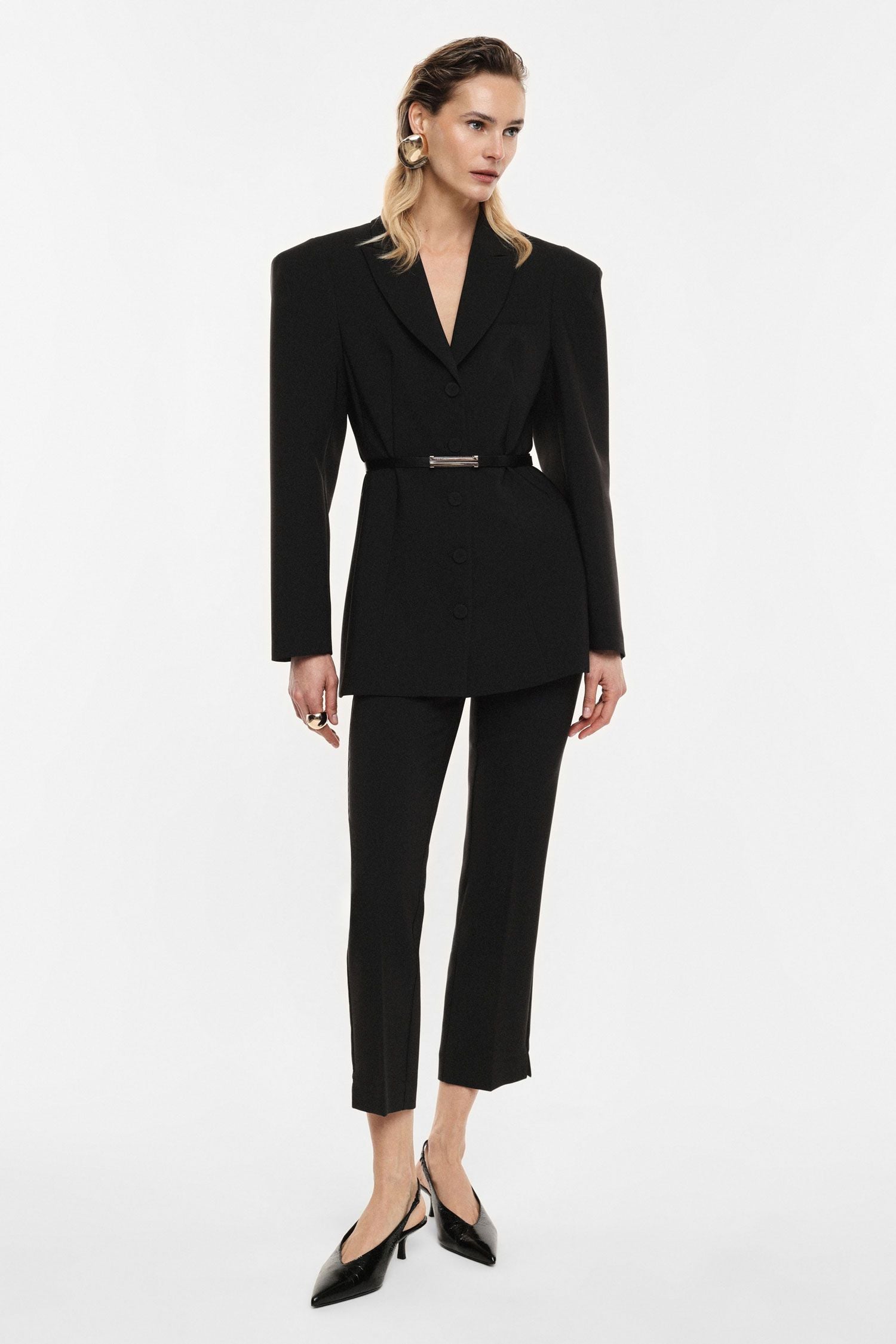 Tailored Trousers clean hight waisted