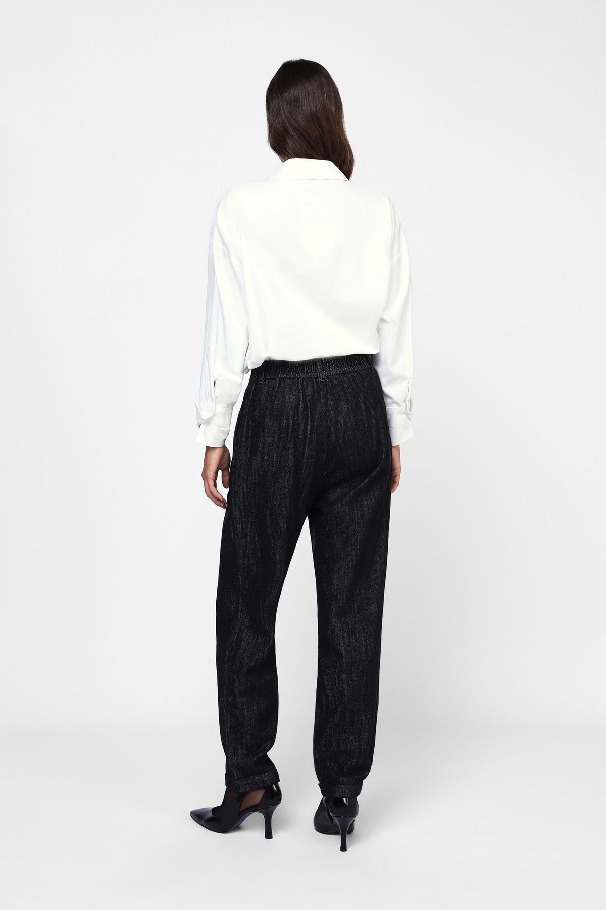 High-waisted Trousers