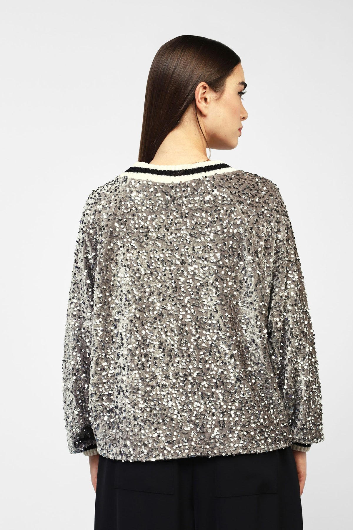 Sweatshirt with Sequins