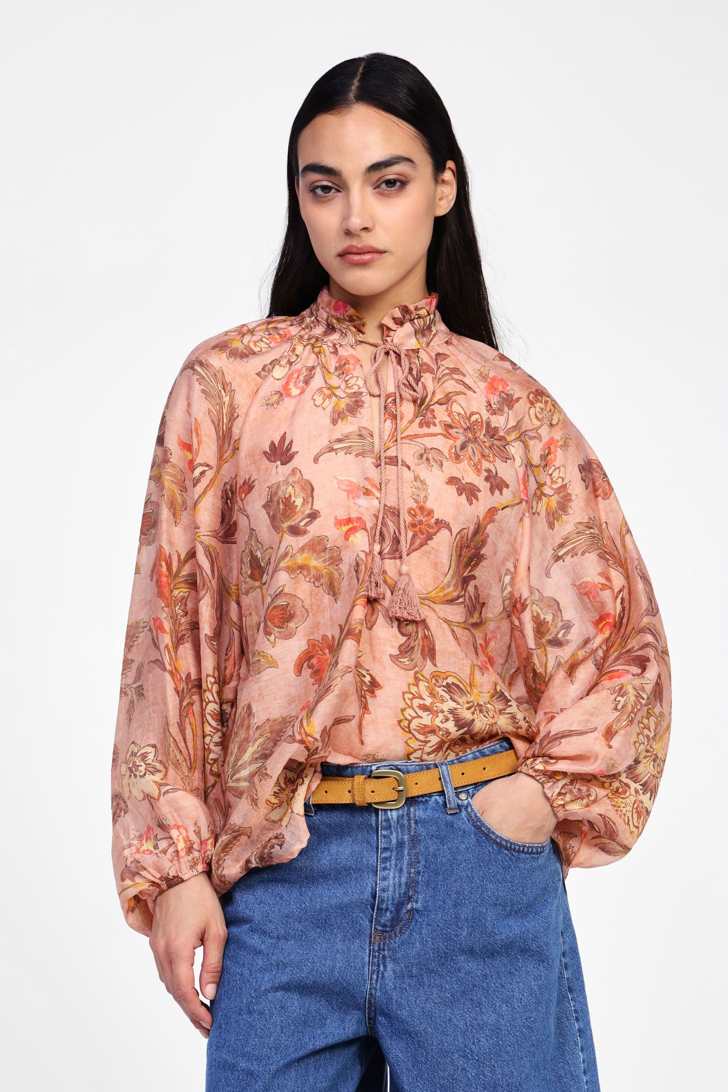 Floral Print Blouse