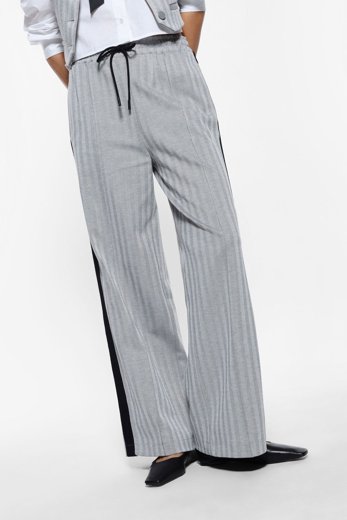 Pantalon rayé