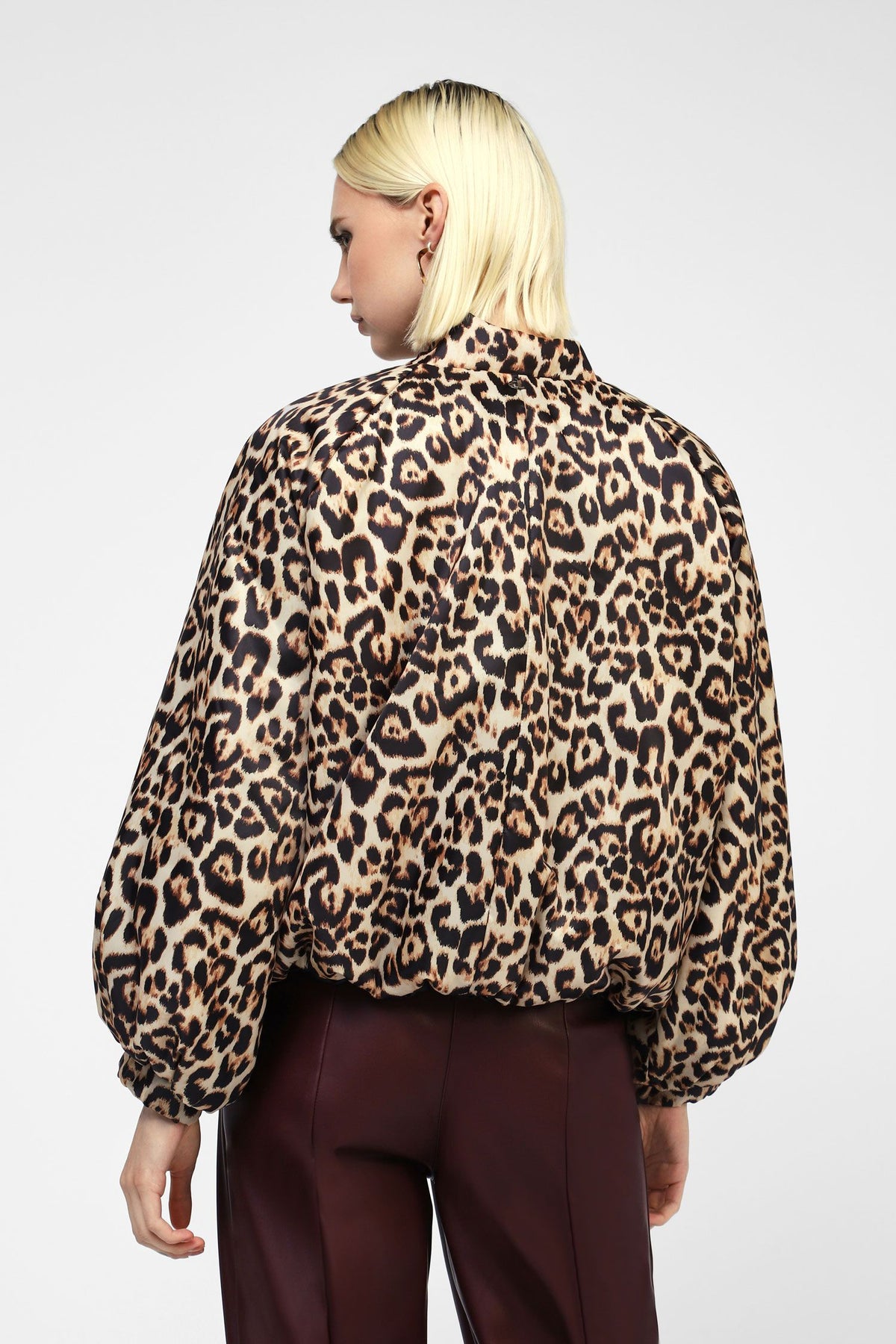 Veste à imprimé animalier