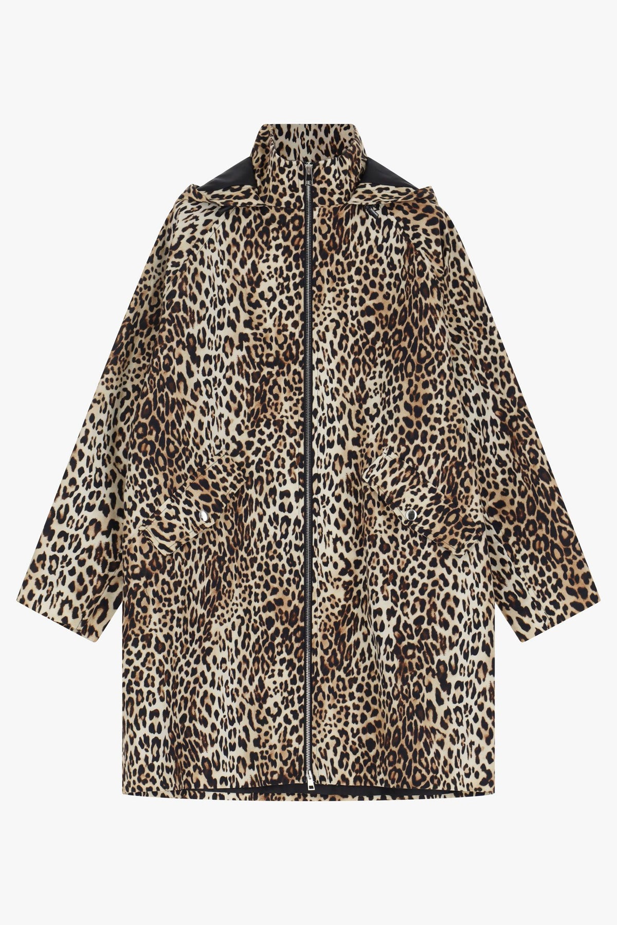 Manteau à imprimé animalier