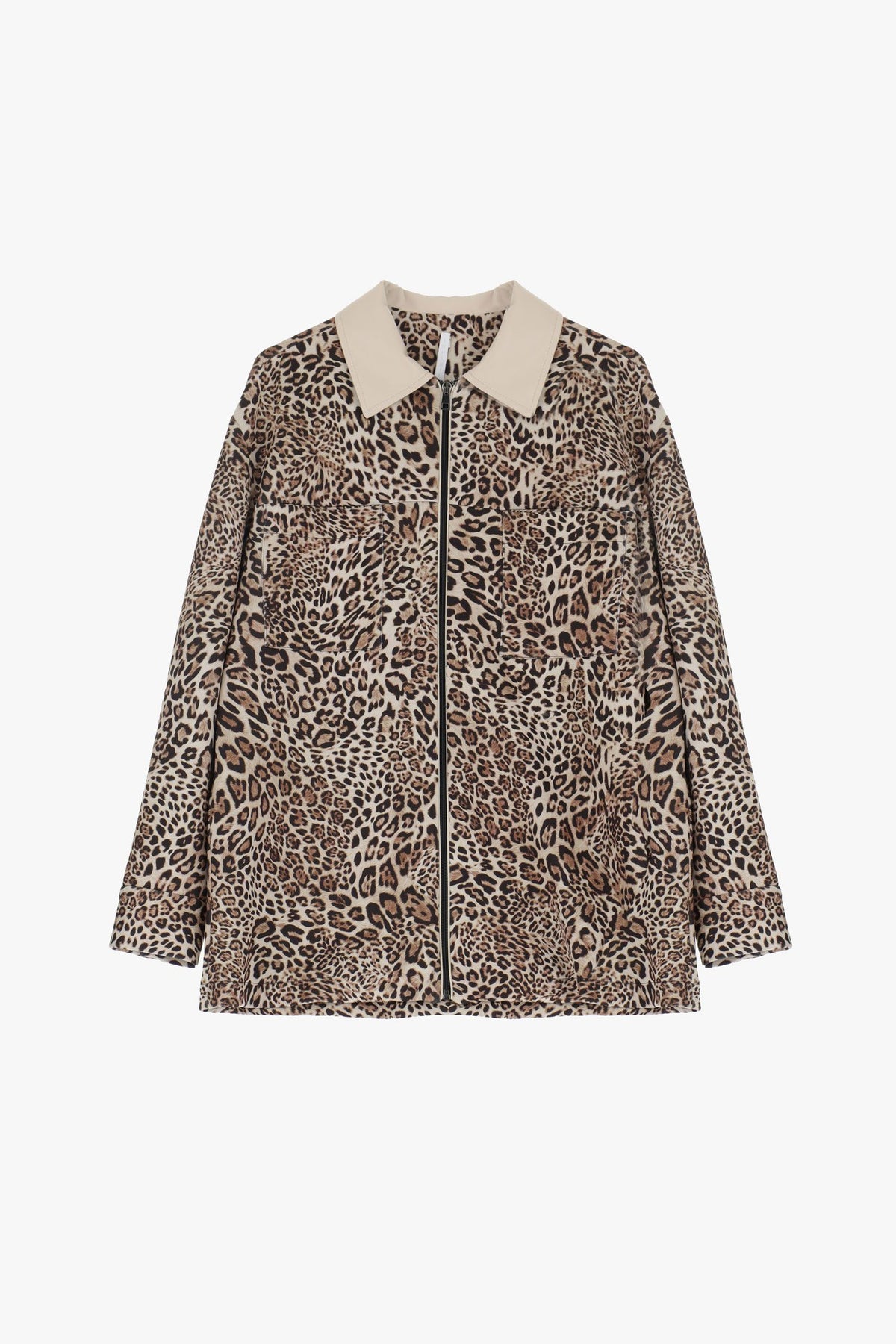 Veste à imprimé animalier