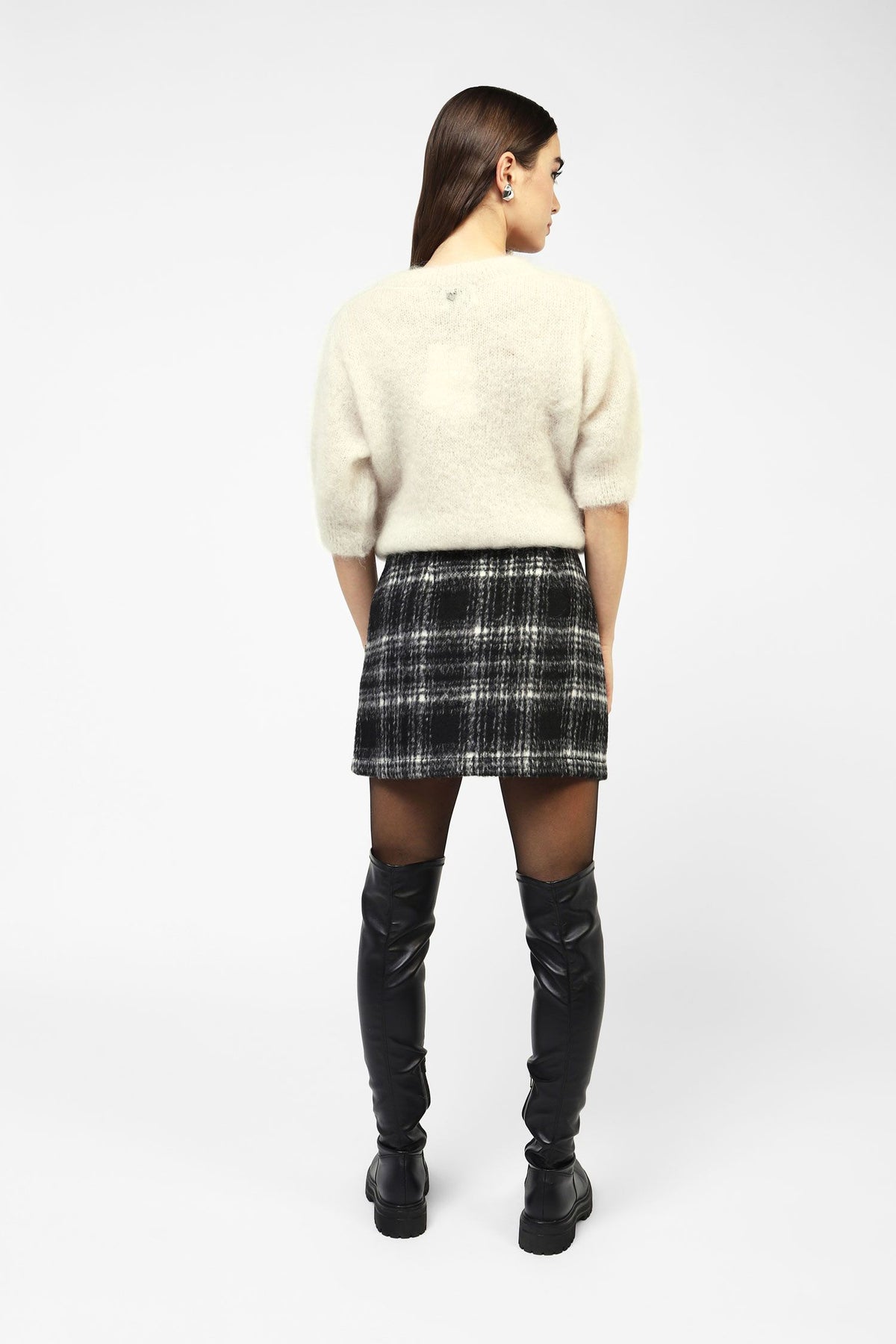 Short Plaid Skirt