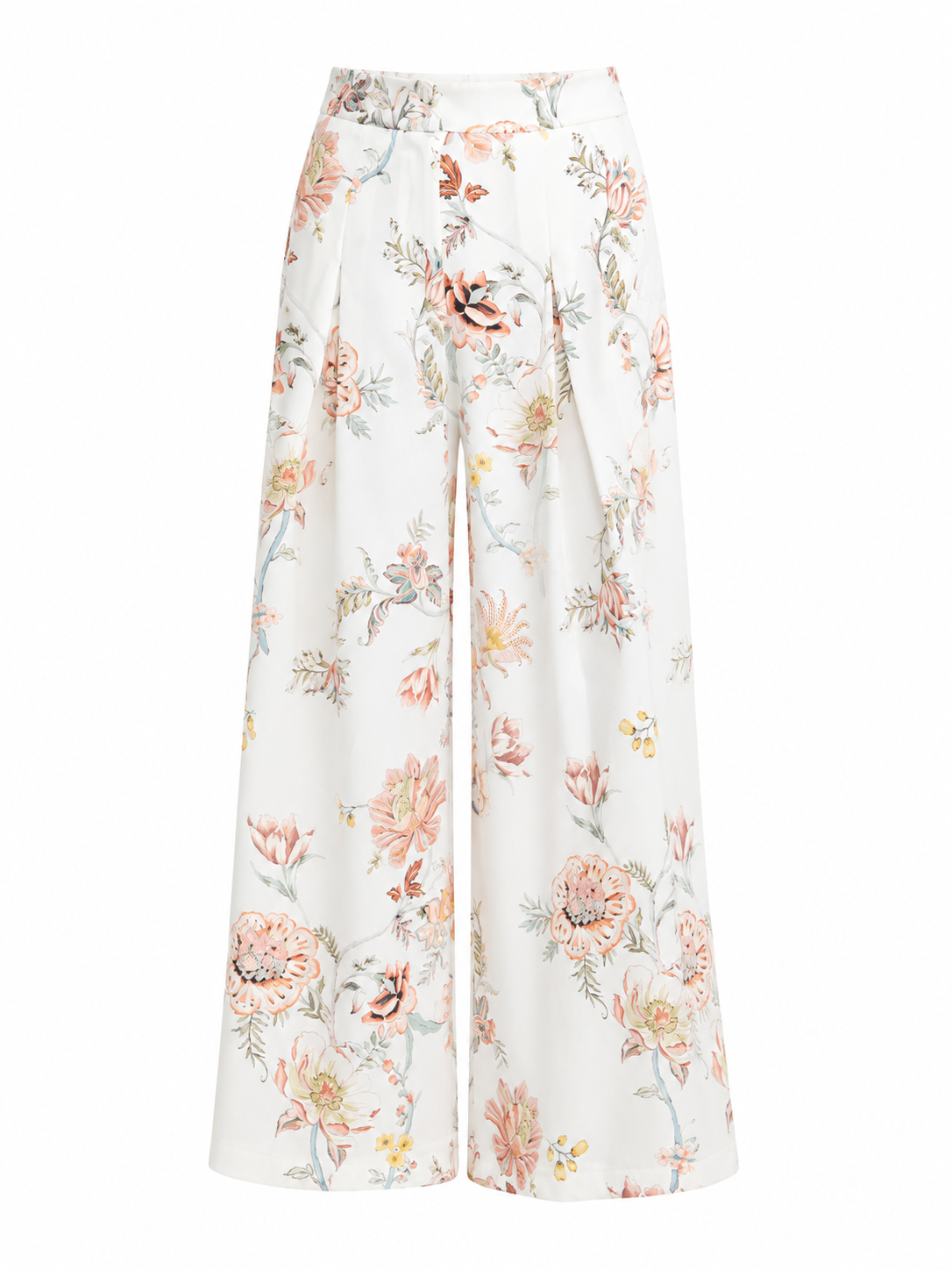 Floral Wide Pants