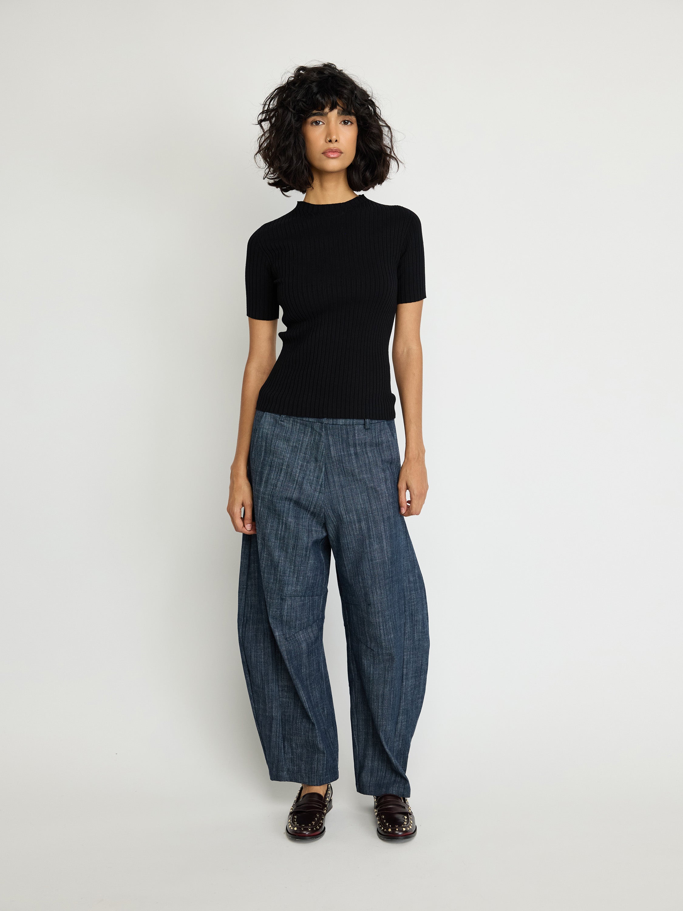 Ribbed Knit Top