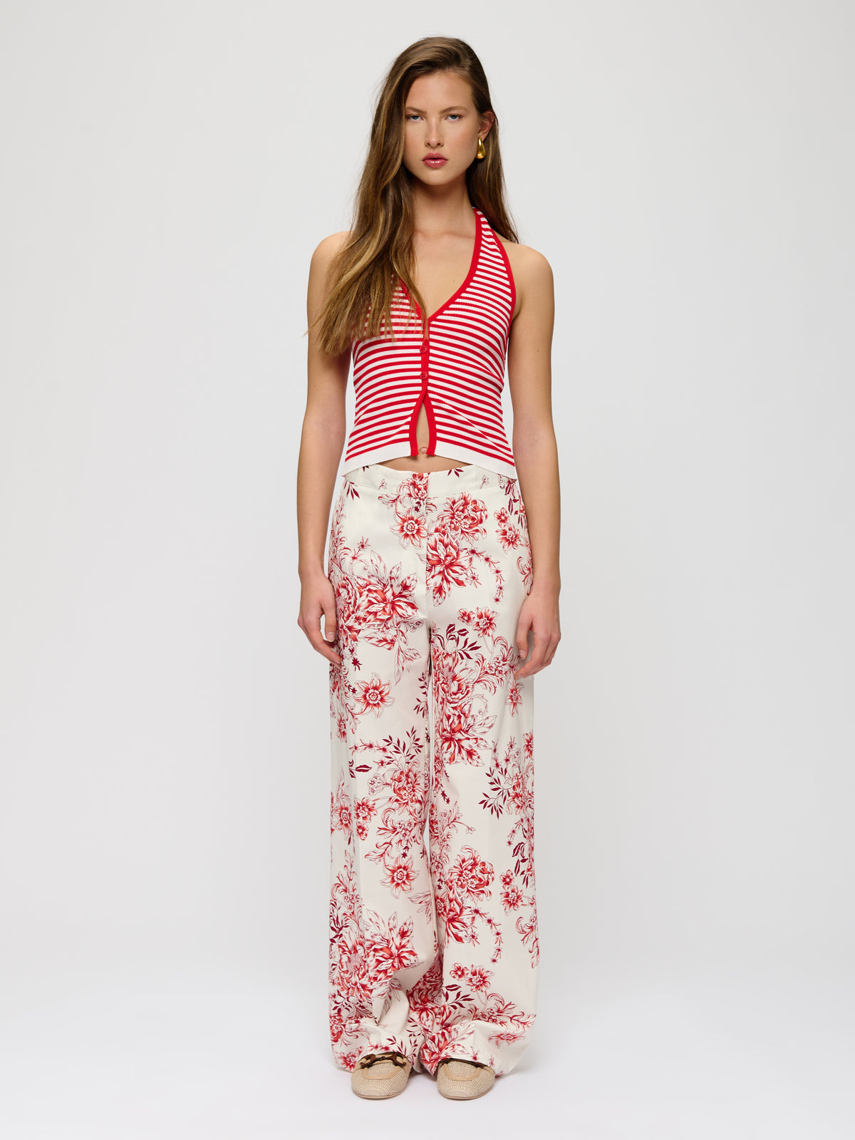 Floral Tailor Trousers