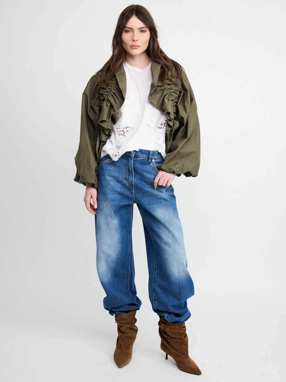 Veste Comfo froncée